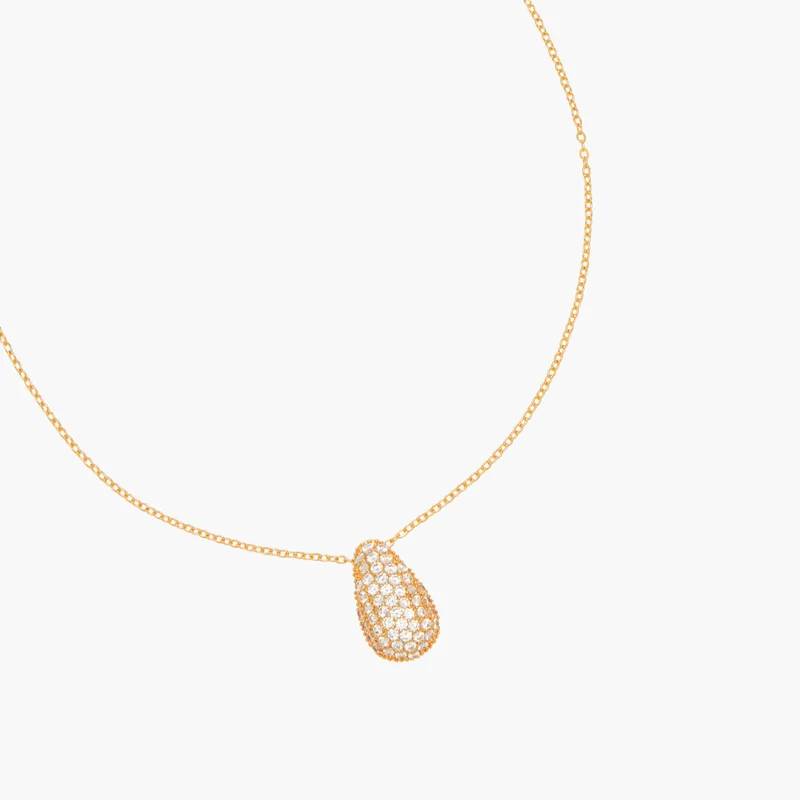 Lifestyle Cubic Zirconia Pendant Necklace for Women